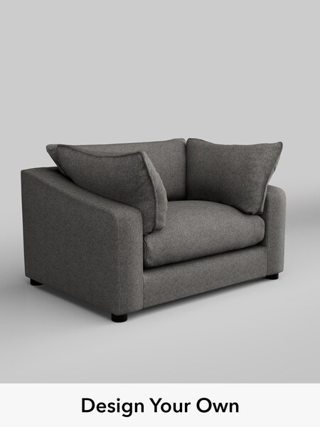 Tweedy Blend Easy Clean/Dark Grey The Sumptuous Deep Relaxed Sit (W86154) | £1,225