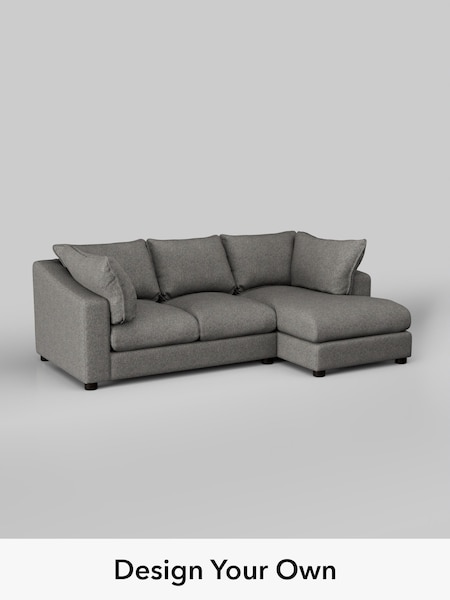 Tweedy Blend Easy Clean/Dark Grey The Sumptuous Deep Relaxed Sit (W86154) | £2,050