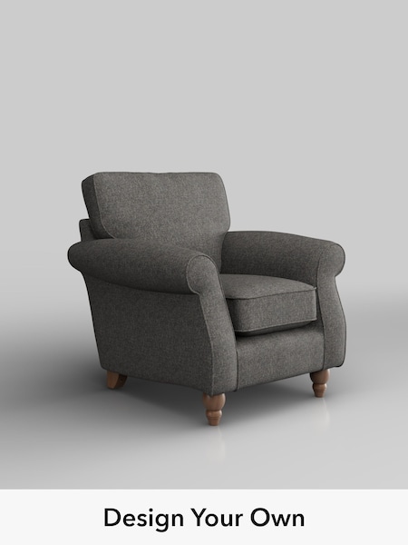 Tweedy Blend Easy Clean/Dark Grey Ashford (W86157) | £699