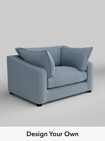 Relaxed Linen Look/Mid Blue The Sumptuous Deep Relaxed Sit (W86170) | £1,325