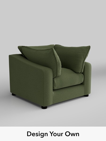 Ripple Chenille/Mid Moss Green The Sumptuous Deep Relaxed Sit (W86199) | £1,225