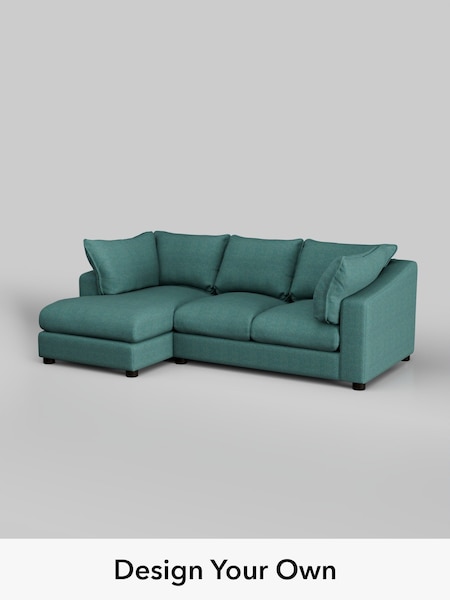 Tweedy Chenille/Dark Teal Green The Sumptuous Deep Relaxed Sit (W86203) | £2,050