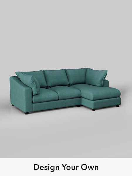 Tweedy Chenille/Dark Teal Green The Sumptuous Deep Relaxed Sit (W86203) | £2,050