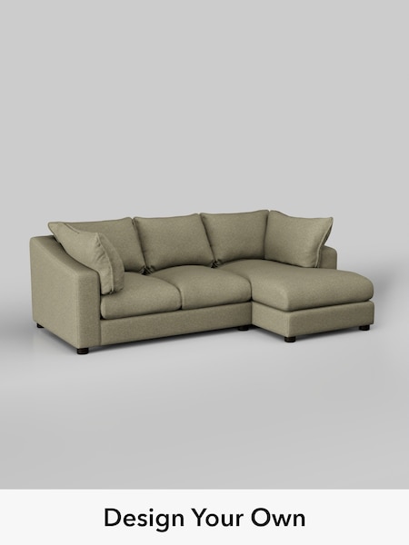 Tweedy Chenille/Mid Moss Green The Sumptuous Deep Relaxed Sit (W86213) | £2,050