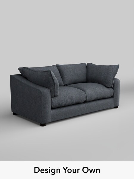 Tweedy Chenille/Navy Blue The Sumptuous Deep Relaxed Sit (W86221) | £1,425