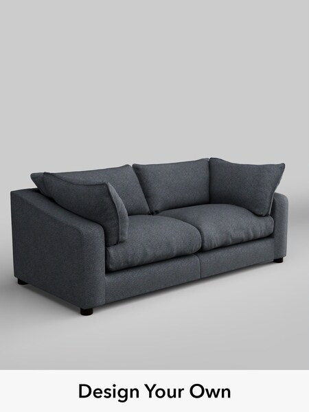Tweedy Chenille/Navy Blue The Sumptuous Deep Relaxed Sit (W86221) | £1,525