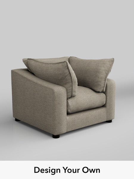Woven Chenille Easy Clean/Mid Natural The Sumptuous Deep Relaxed Sit (W86237) | £1,225