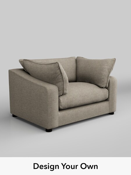 Woven Chenille Easy Clean/Mid Natural The Sumptuous Deep Relaxed Sit (W86237) | £1,325