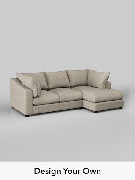 Woven Chenille Easy Clean/Mid Natural The Sumptuous Deep Relaxed Sit (W86237) | £2,150