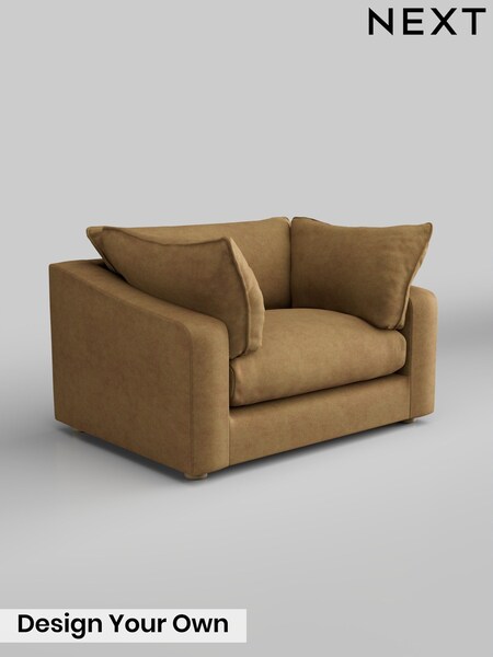 Luxe Chenille/Honey Yellow The Sumptuous Deep Relaxed Sit (W86262) | £1,425