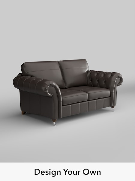 Columbia/Dark Brown Gosford Leather Button Arm (W86268) | £2,325