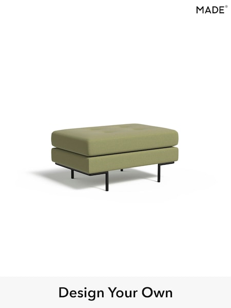 Soft Chenille Easy Clean/Green Tea Harlow By Made (W86575) | £375