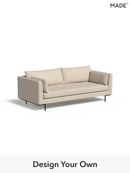 Textured Woven/Natural Harlow By Made (W86579) | £1,175