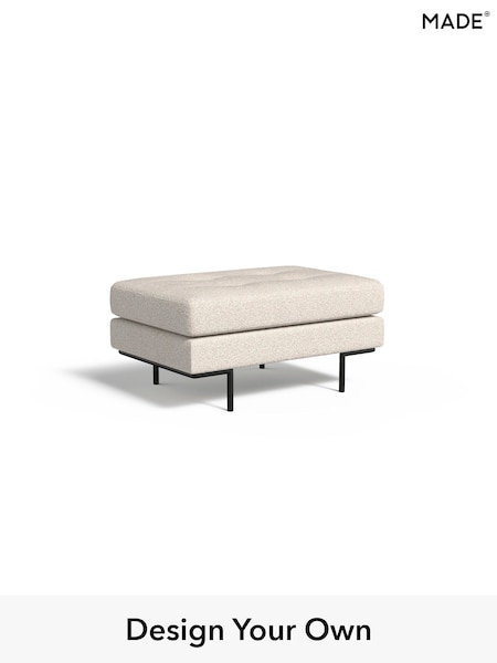 Soft Touch Boucle/Off White Harlow By Made (W86580) | £350