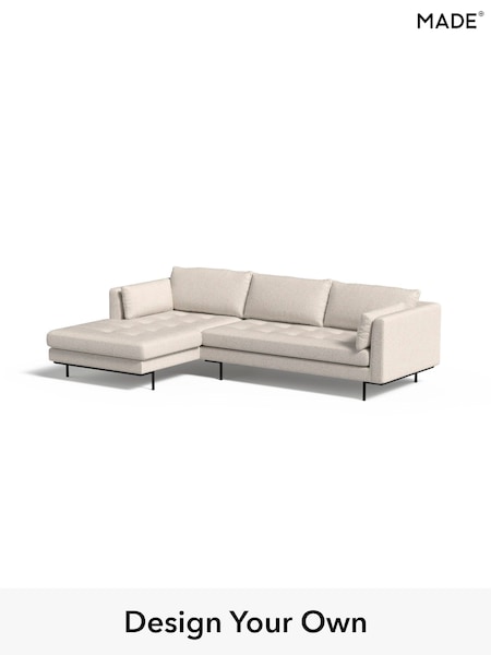 Soft Touch Boucle/Off White Harlow By Made (W86580) | £1,750