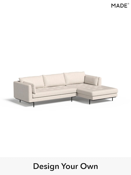 Soft Touch Boucle/Off White Harlow By Made (W86580) | £1,750