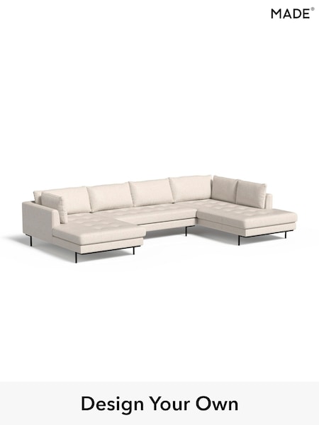 Soft Touch Boucle/Off White Harlow By Made (W86580) | £2,499