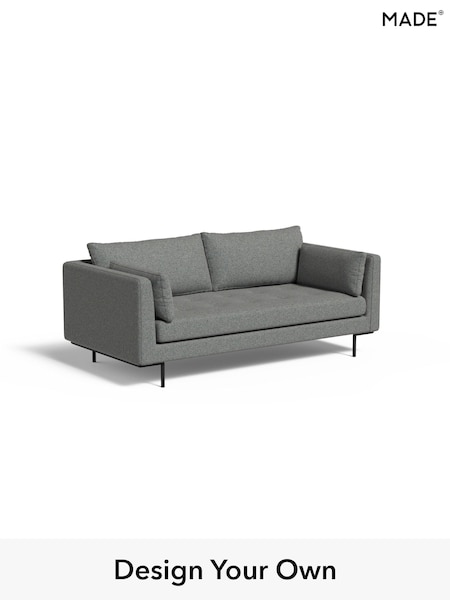 Textured Woven/Ink Blue Harlow By Made (W86581) | £1,075