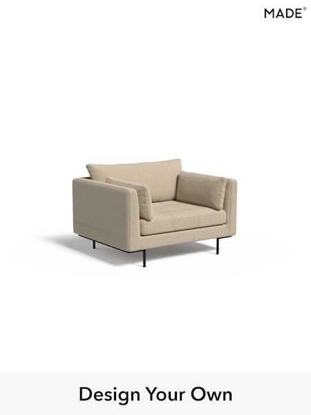 Tonal Boucle/Natural Oatmeal Harlow By Made (W86615) | £875