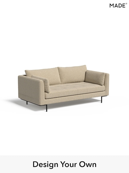 Tonal Boucle/Natural Oatmeal Harlow By Made (W86615) | £1,150