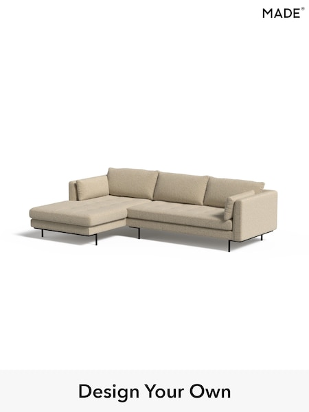 Tonal Boucle/Natural Oatmeal Harlow By Made (W86615) | £1,950