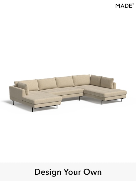 Tonal Boucle/Natural Oatmeal Harlow By Made (W86615) | £2,799