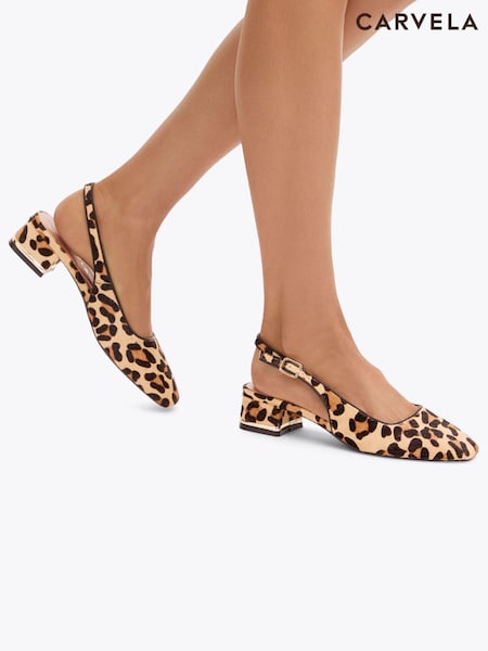 Carvela Bello Sling Black Shoes (W86737) | £129