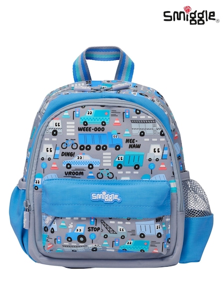 Smiggle Grey Teeny Tiny Ready Set Go Backpack (W86813) | £25