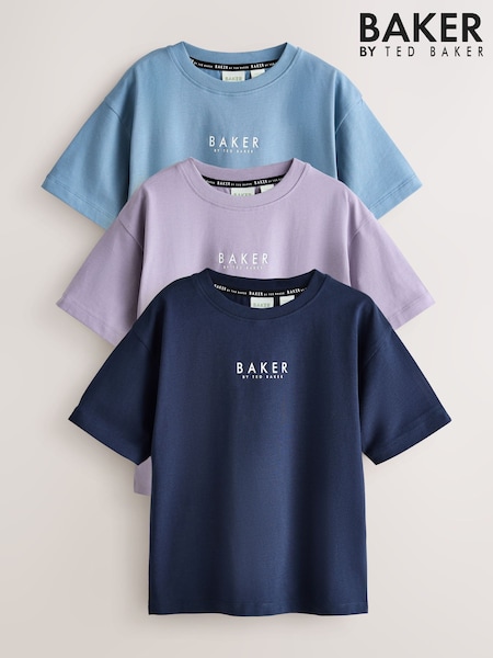 Baker by Ted Baker T-Shirts 3 Pack (W87350) | £28 - £34