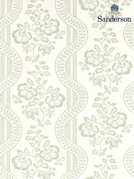 Sanderson Natural Aubrey Country Woodland Wallpaper 10M (W87551) | £98