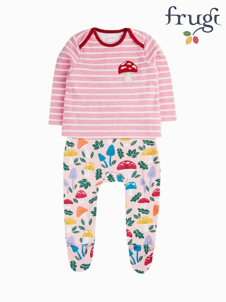 Frugi Brooke Easy Dressing Babygrow (W87851) | £28