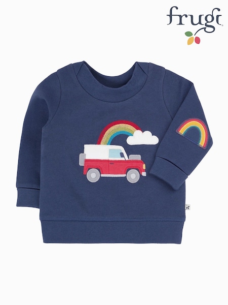 Frugi Pink Easy On Jumper (W87862) | £32 - £34