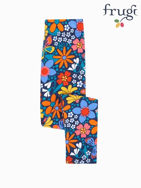 Frugi Blue Leona Leggings (W87899) | £17 - £18