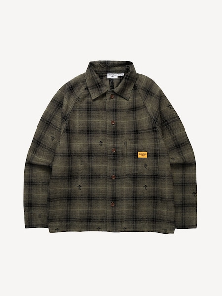Service Works Green Thistle Plaid Shirt (W87932) | £99