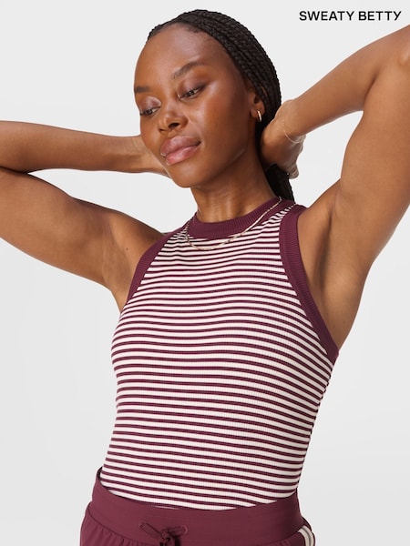 Sweaty Betty Purple Harper Racer Tank Top (W87951) | £28