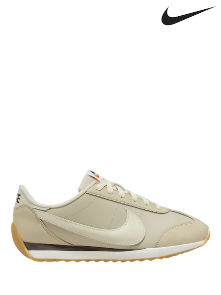 Nike Brown Pacific Leather Trainers (W88034) | £70