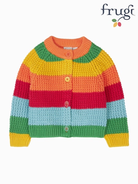 Frugi Blue Cuddly Cardigan (W88110) | £34 - £36