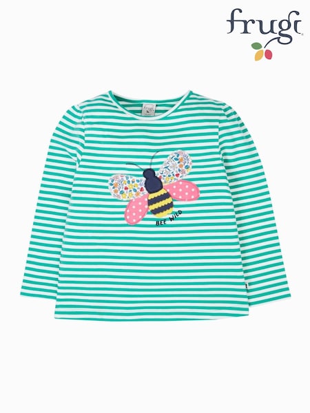 Frugi Green Theresa Top (W88114) | £24 - £26
