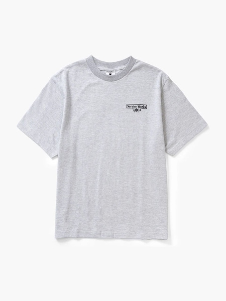 Service Works Grey Trademark T-Shirt (W88171) | £35