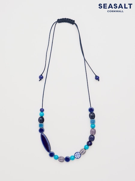 Seasalt Cornwall Blue Tira Necklace (W88355) | £30