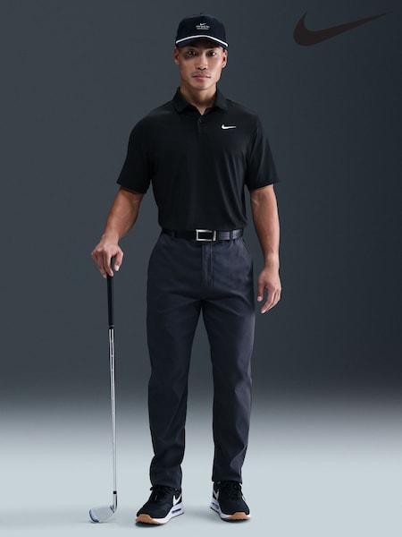Nike Black Dri-FIT Good Solid Golf Polo Shirt (W88616) | £40