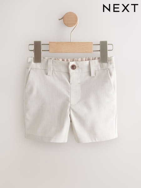 Neutral Formal Shorts (3mths-7yrs) (W88685) | £10 - £12
