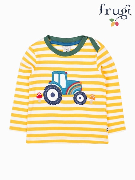 Frugi Orion Applique T Shirt (W89016) | £20
