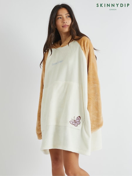 Skinnydip Pink Peter Rabbit x Skinnydip Blanket Hoodie (W89018) | £38