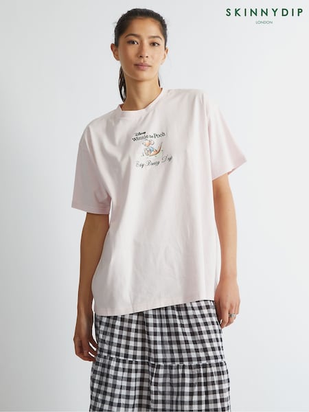 Skinnydip Pink Disney Winnie The Pooh Kanga T-Shirt (W89041) | £24