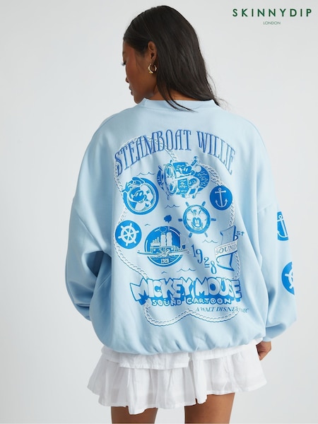 Skinnydip Blue Whatever Sweatshirt (W89116) | £38