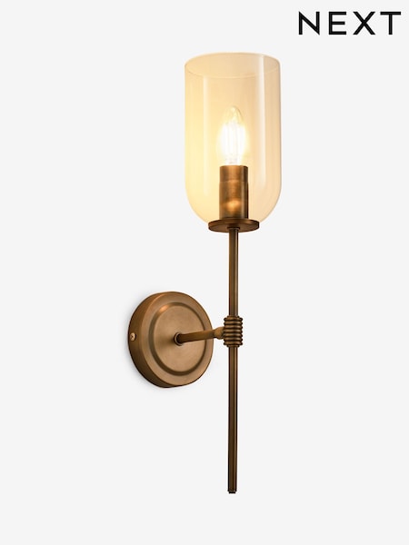 Brass Virginia Wall Light (W89174) | £35