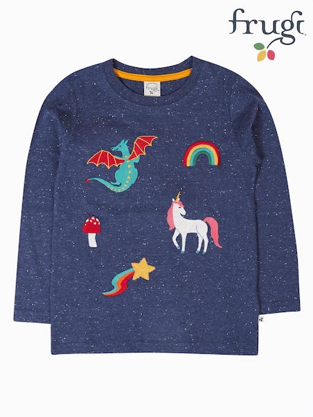 Frugi Blue Nila Nepp Top (W89248) | £22 - £24