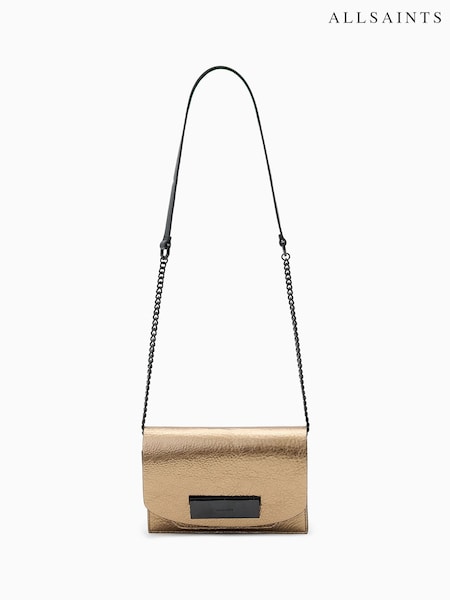 AllSaints Yellow Etta Clutch (W89327) | £199
