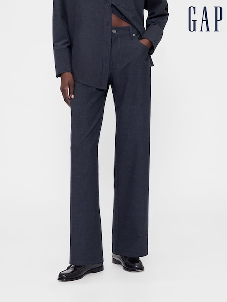 GapStudio Blue Low Rise Loose Trousers (W89478) | £100